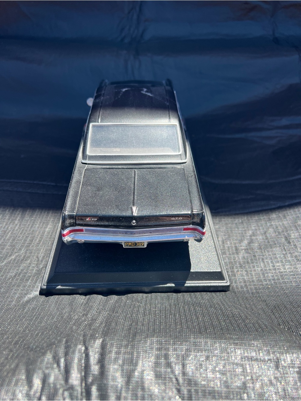 Black 1965 Pontiac GTO Model Car - Home Accent - Picture 4 of 6